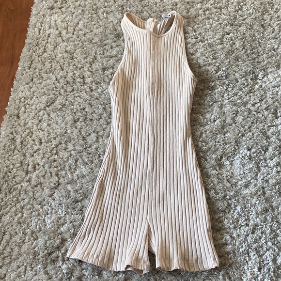 Zara Pants - ZARA ribbed racer back romper